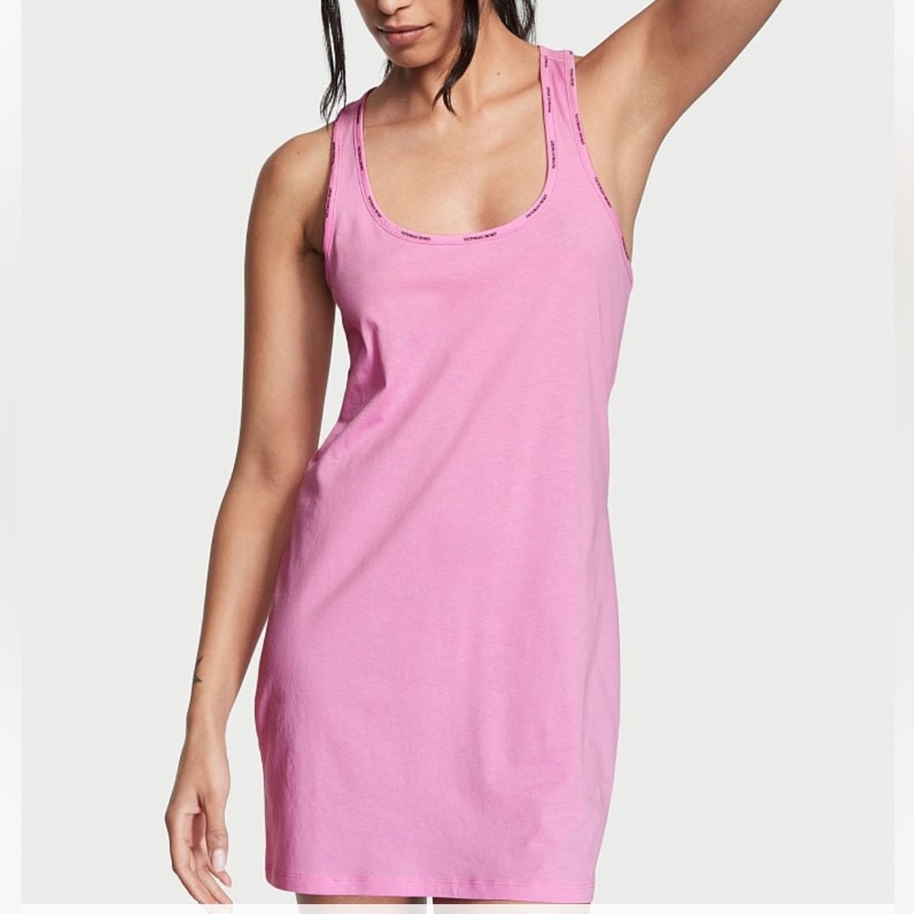 Victoria’s Secret Racerback Tank Sleepshirt, Size Medium, Excellent Condition!